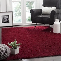 SAFAVIEH Athens Tapis Peluche Solide Shag