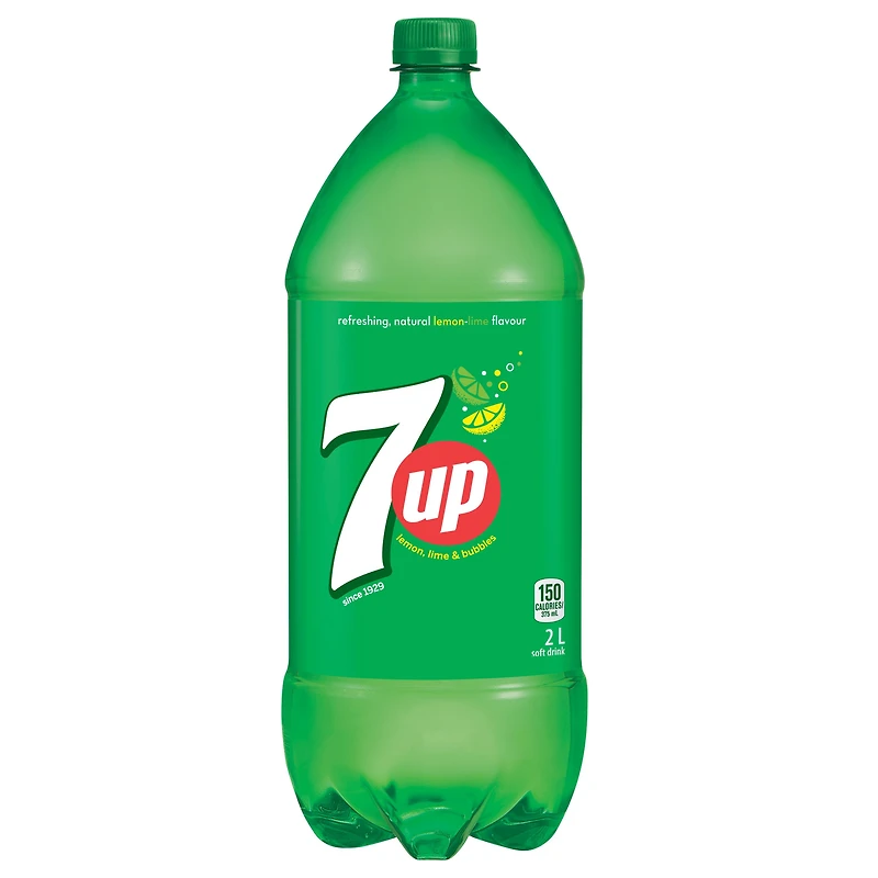 7UP Soft Drink Lemon Lime 2L, 2L