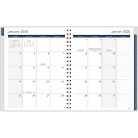 Agenda Grand Mead® Papillon Aqua W/M,26 Agenda