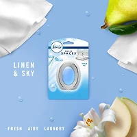 Febreze Odor-Eliminating SMALL SPACES Air Freshener, Linen & Sky