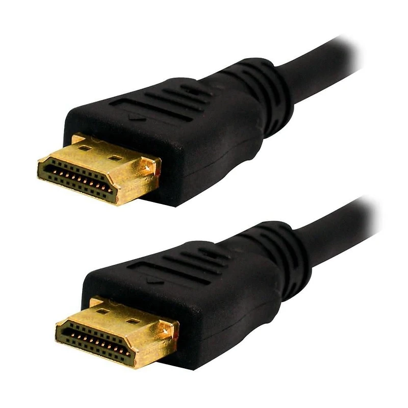 Bluediamond High Speed HDMI Cable w/ Ethernet - HDMI v1.4, 5 Gbps, Male to Male, Black, 19 pin