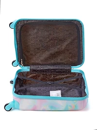 JUSTICE™ GIRLS GO WITH THE FLOW 20" HARD SHELL ROLLING LUGGAGE