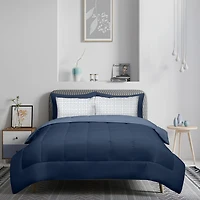 Safdie & Co. Ensemble D'Edredon Imprime Marin Reversible 5MCX - Camden Twin