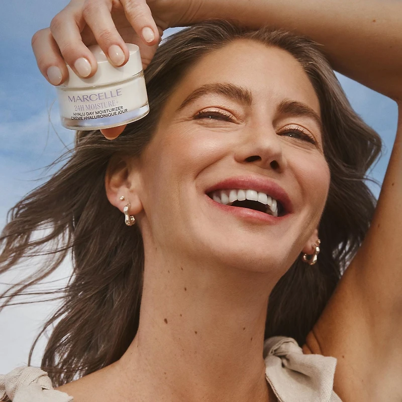 Marcelle Moisture Cream 24h Moisturizing with Hyaluronic Acid & Niacinamide, For normal to dry skin, 50 mL