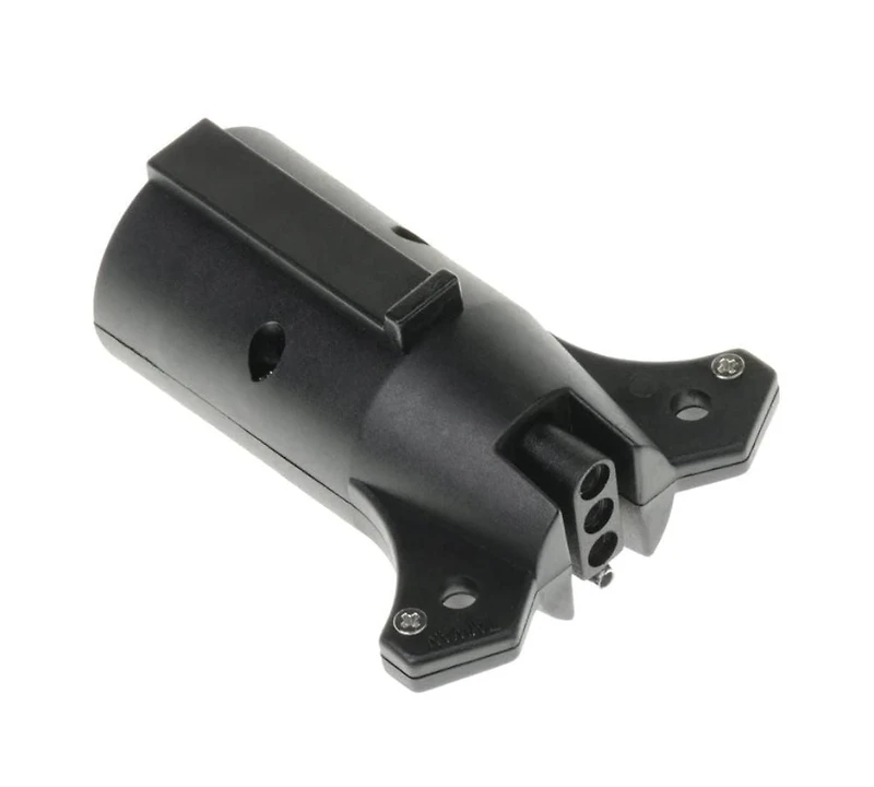 Adaptateur de câblage de remorque 7 voies à 4 voies, connecteur de faisceau de câblage de lumière de remorque, prise de câblage de remorque pour bateau RV