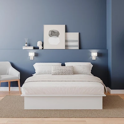 Nexera Valere Platform Bed