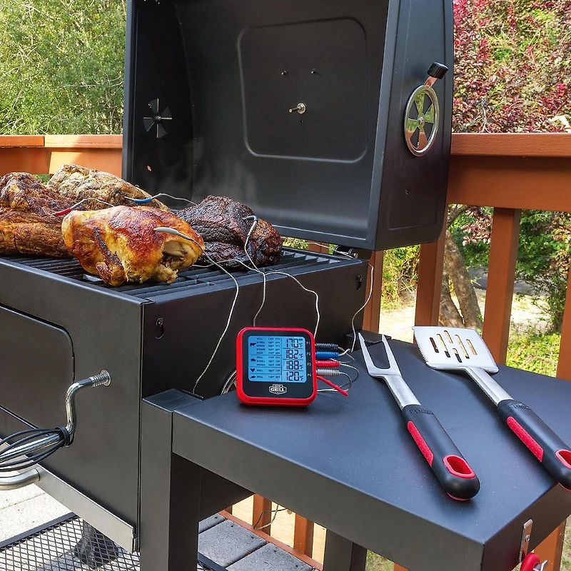Expert Grill Four Probes Waterpro BBQ Grilling Thermometer