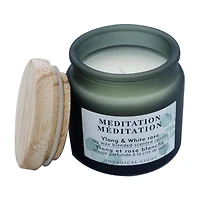 68g Ylang et rose blanche BOUGIE PARFUMÉE À LA CIRE DE SOYA