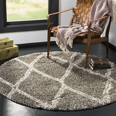 SAFAVIEH Hudson Adella Tapis Géométrique Diamants Shag