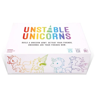 Jeu de cartes Licornes instables