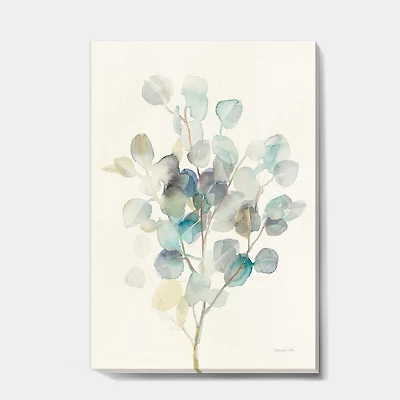 Designart Feuilles d'eucalyptus I Art mural sur toile