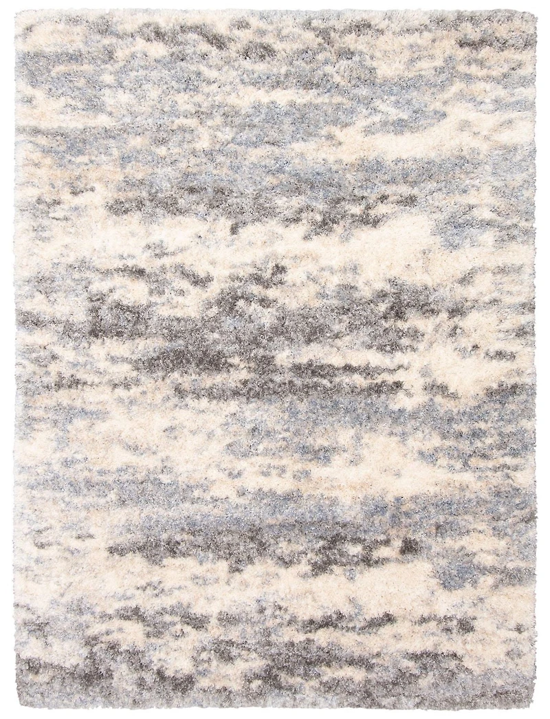 ECARPET Tapis Abstrait à Poils Longs, Tapis Moelleux pour Chambre à Coucher, Collection Larissa Ultra Douce et Pelucheuse