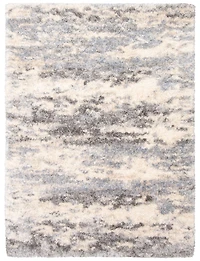 ECARPET Tapis Abstrait à Poils Longs, Tapis Moelleux pour Chambre à Coucher, Collection Larissa Ultra Douce et Pelucheuse