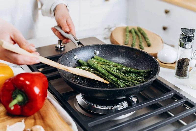 GraniteStone 5-Piece Nonstick Cookware Set, Scratch-Resistant, Granite-coated Anodized Aluminum, Dishwasher-Safe, PFOA-Free As Seen On TV