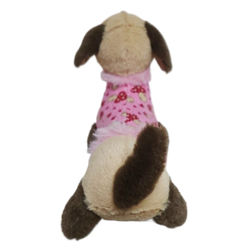 Small Plush Dog Pink, Plush