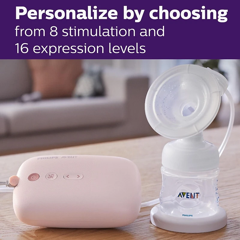 Philips Avent Single Electric Breast Pump Advanced, with Natural Motion Technology, SCF391/62, Philips Avent Single Electric Breast Pump Advanced
