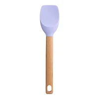 Spatule-Cuillère Way to Celebrate en Silicone de 11.6”, Mauve