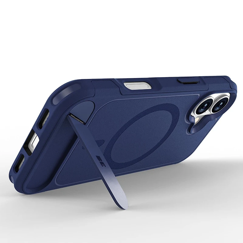 Blu Element Armour Ultra MagSafe w/Kickstand Case Navy for iPhone 17