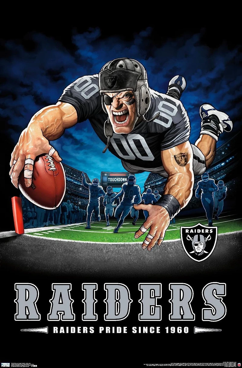 NFL Las Vegas Raiders – Zone d'en-but 20