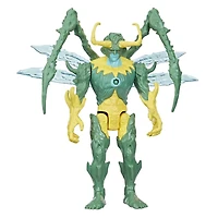 Marvel Avengers Mech Strike Monster Hunters Loki Toy, 6-Inch-Scale Deluxe Action Figure with Movable Wings, Toys for Kids Ages 4 and Up