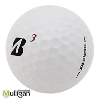 Mulligan - 96 balles de golf récupérées Bridgestone Tour B RX (B) 4A , Blanc