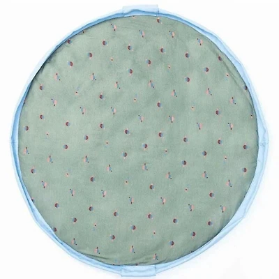 Play & Go - Thème Ping Pong - Tapis de Jeu 3-en-1 - Sac de Rangement et Sac à Couches - Rembourré et Amusant pour les Enfants Actifs - Diamètre 120 cm - Convient aux Nouveau-nés et Tout-petits - Facil