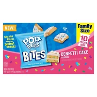 Les mini-tartelettes pop-tarts* Bouchées Glacées à saveur de gâteau Confetti Format familial de 10 unités 400g Tartelettes pour grille-pain