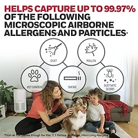 Purificateur d’air HEPA véritable série Designer HPA830WC Honeywell avec la technologie UltraQuiet et godet pour aromathérapie apaisante