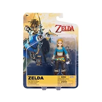 Figurine Nintendo de 4 pouces - Zelda avec l'ardoise Sheikah