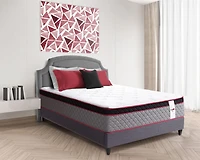 Springwall 13" PLUSH Euro Top Pocket Coil Mattress (MADE FRESH each TIME) Shipped in a box