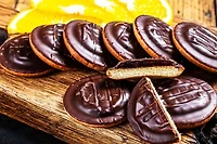 Jaffa Biscuit Cakes Orange Flavor 150 G, Chocolate Orange Biscuit