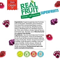 REALFRUIT Gummies Superfruits Candy, Dare Real Fruit