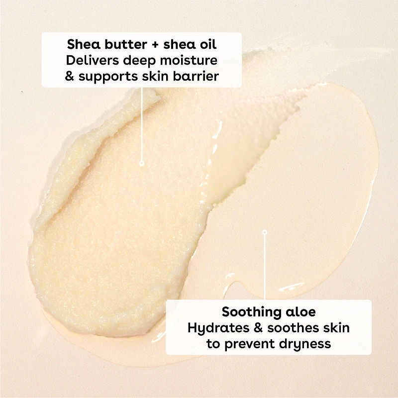 Crème de rasage eos Shea Better pour femmes à la grenade et à la framboise, 24 h d’hydratation 207 ml
