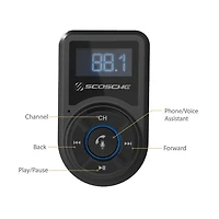 Scosche Handsfree Car Kit with FM Transmitter