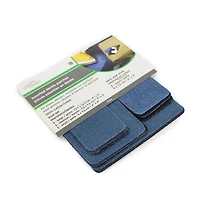 Assortiment de pièces en denim thermocollantes Unique Creativ 12 mcx