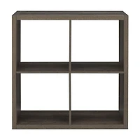 Gorham 4 Cubby Armoire de Rangement en Gris
