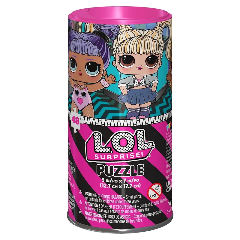 L.O.L. Surprise! Jigsaw Puzzle in Tube, for Families and Kids Ages 4 and up