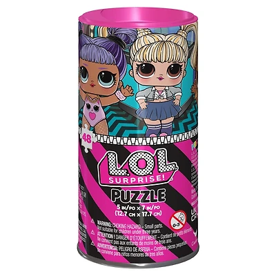 L.O.L. Surprise! Jigsaw Puzzle in Tube, for Families and Kids Ages 4 and up