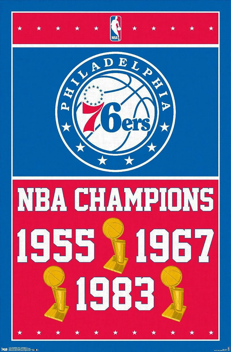 NBA Philadelphia 76ers - Champions 15