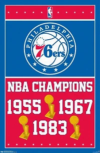 NBA Philadelphia 76ers - Champions 15