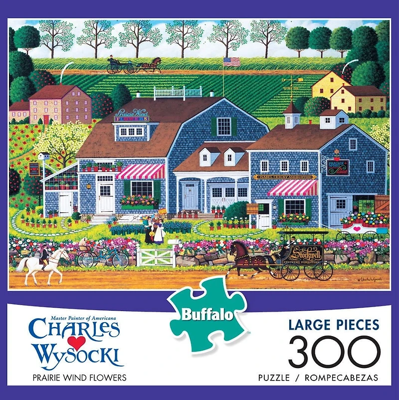 Buffalo Games 300 Piece Tea by the Sea Puzzle