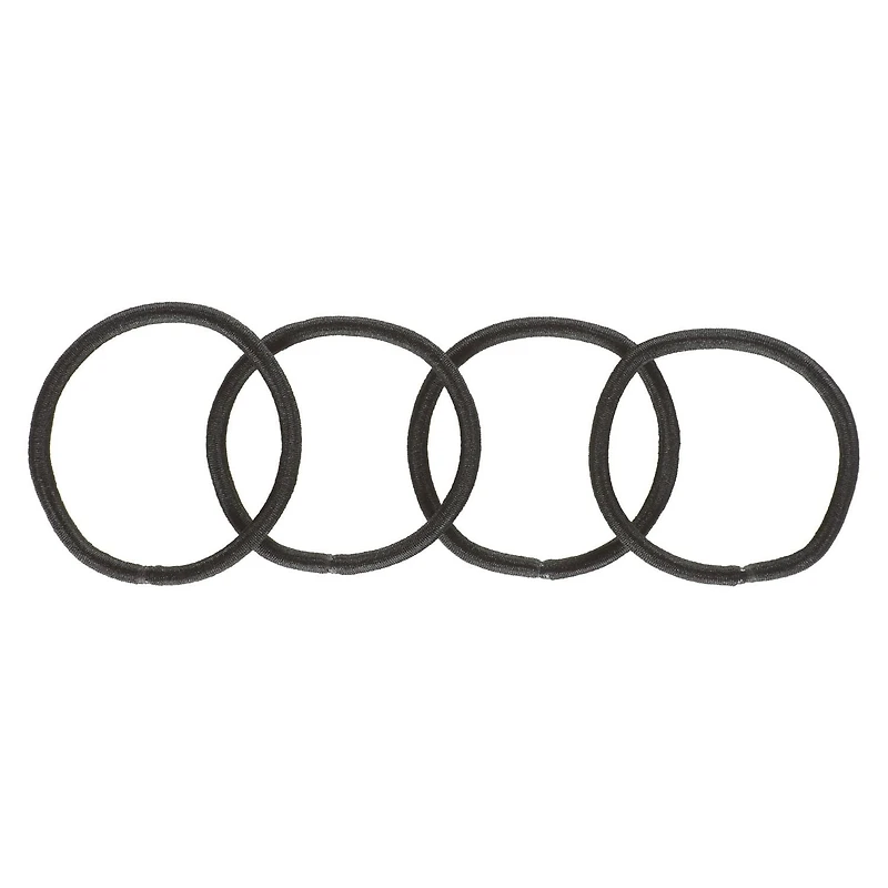 Goody Ouchless Elastic Hair Tie - 24 Ct - Black - 4MM, Goody Elastic