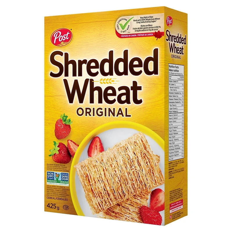Céréales Shredded Wheat Gros biscuit de Post 425g