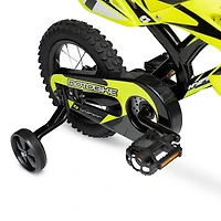 Hyper Bicycles 12" Motobike for Kids, Yellow