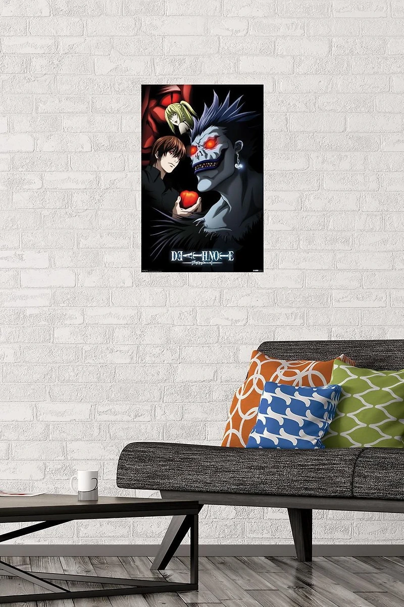 Death Note - Group Wall Poster, 22.375" x 34" Framed