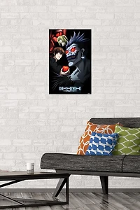Death Note - Group Wall Poster, 22.375" x 34" Framed