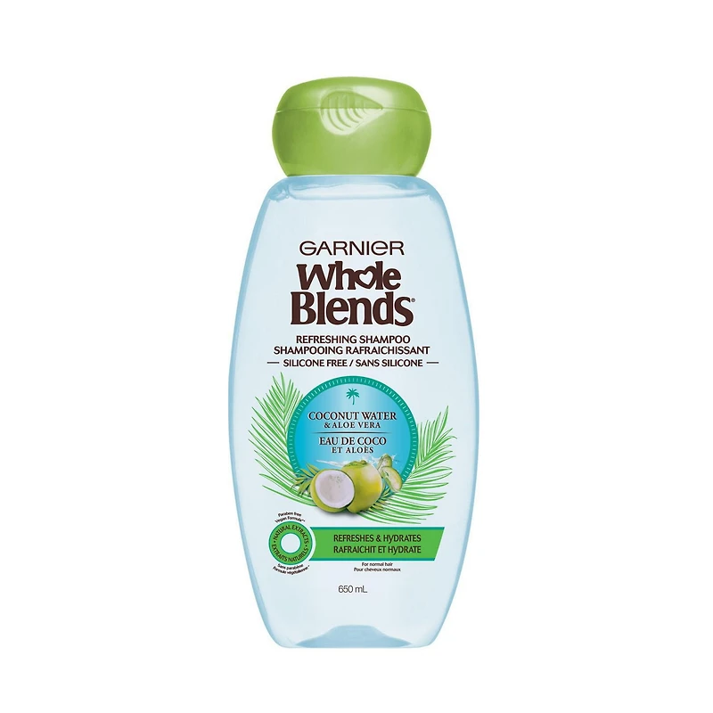 Whole Blends Shampooing à l'Eau de coco et à l'Aloe vera 650 ML