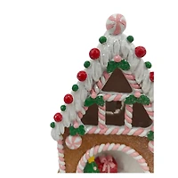 Holiday Time LED Resin Candy House