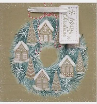 LGSQ Village Wreath Sac cadeau de Noël