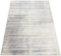 ECARPETGALLERY 5'6" x 7'10"  Transitional Galleria Hand-knotted Area Rug for Living Room, Dining Room and Bedroom in Grey